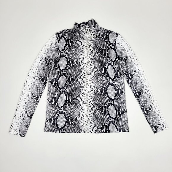 AKRIS Womens Snake Printed Pullover - Picture 6 of 7
